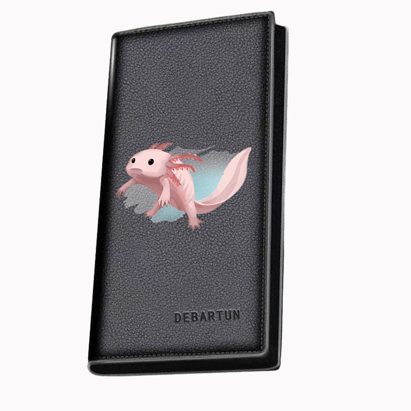 Interior Design Illustrated - Rosa Axolotl Amphibien Illustration Wasser Lange