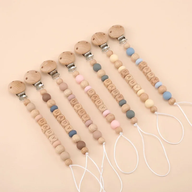 Interior Design Names - Baby Schnuller Clips Personalisierte Name Beißringe