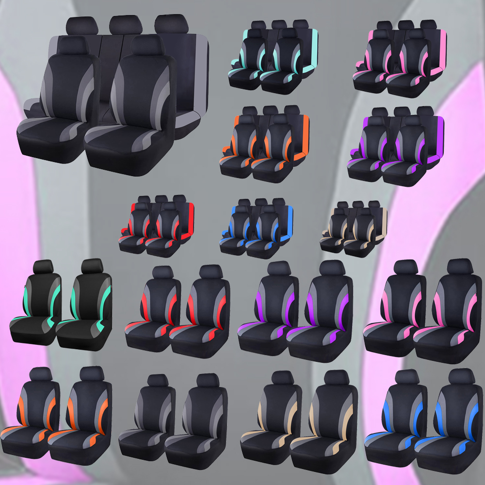 Interior Design Product - AUTOKING Sportliches Design Universelle Polyester-Sitzbezüge für