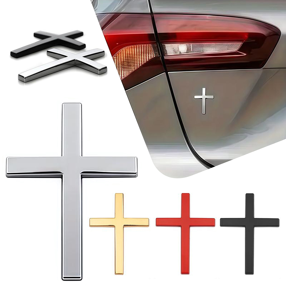 Interior Design Product - Christlicher Kreuz-Aufkleber, SUV-Karosserie, christliche Symbole, Auto-Abzeichen,