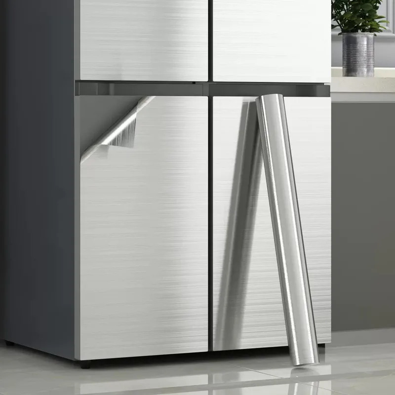 PVC Edelstahl Gebürstete Silbe – Interior Design Kitchen Bewertung und Preis