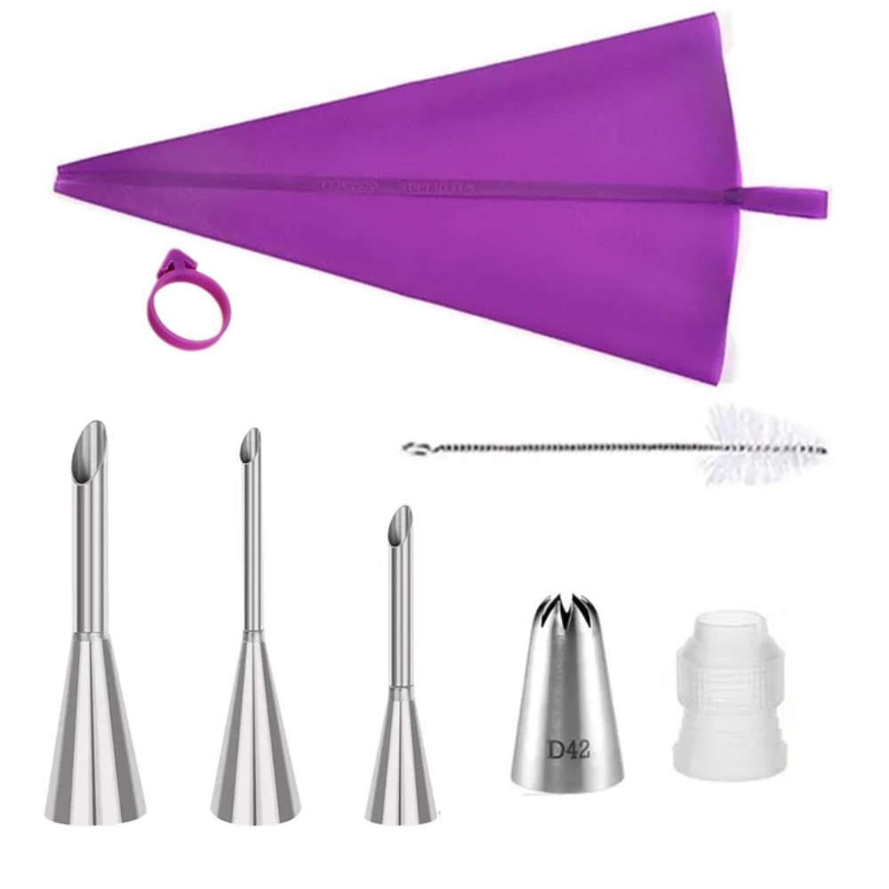 Edelstahl-Spritztüllen-Set mit – Interior Design Kitchen Bewertung und Preis