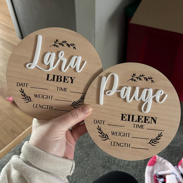 1 Stück personalisiertes Baby- – Interior Design Names Bewertung und Preis