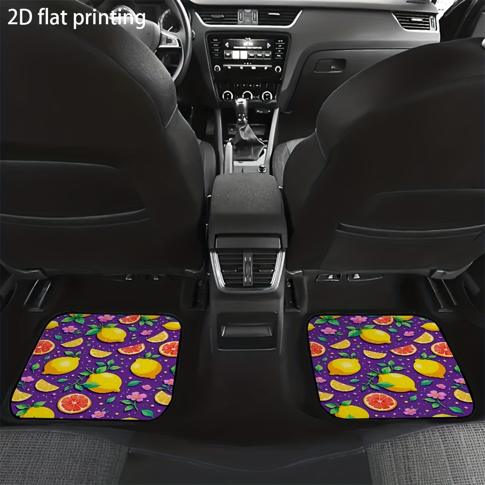 4 Stück Auto-Fußmatten, Zitron – Interior Design Illustrated Bewertung und Preis