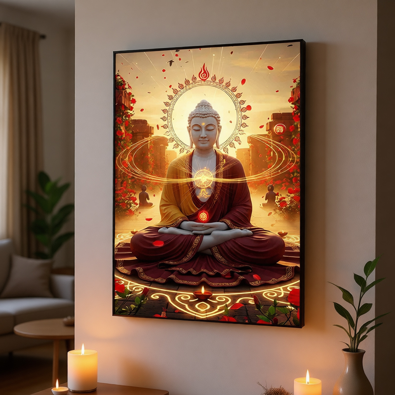 Moderne orientalische Buddha-W – Interior Design Zen Bewertung und Preis