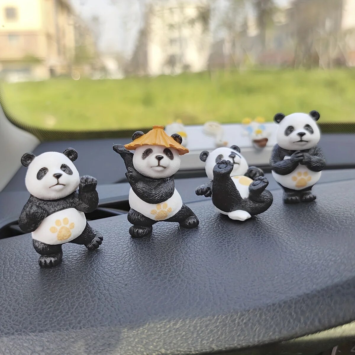 4 teile/satz Panda Design Auto – Interior Design Product Bewertung und Preis