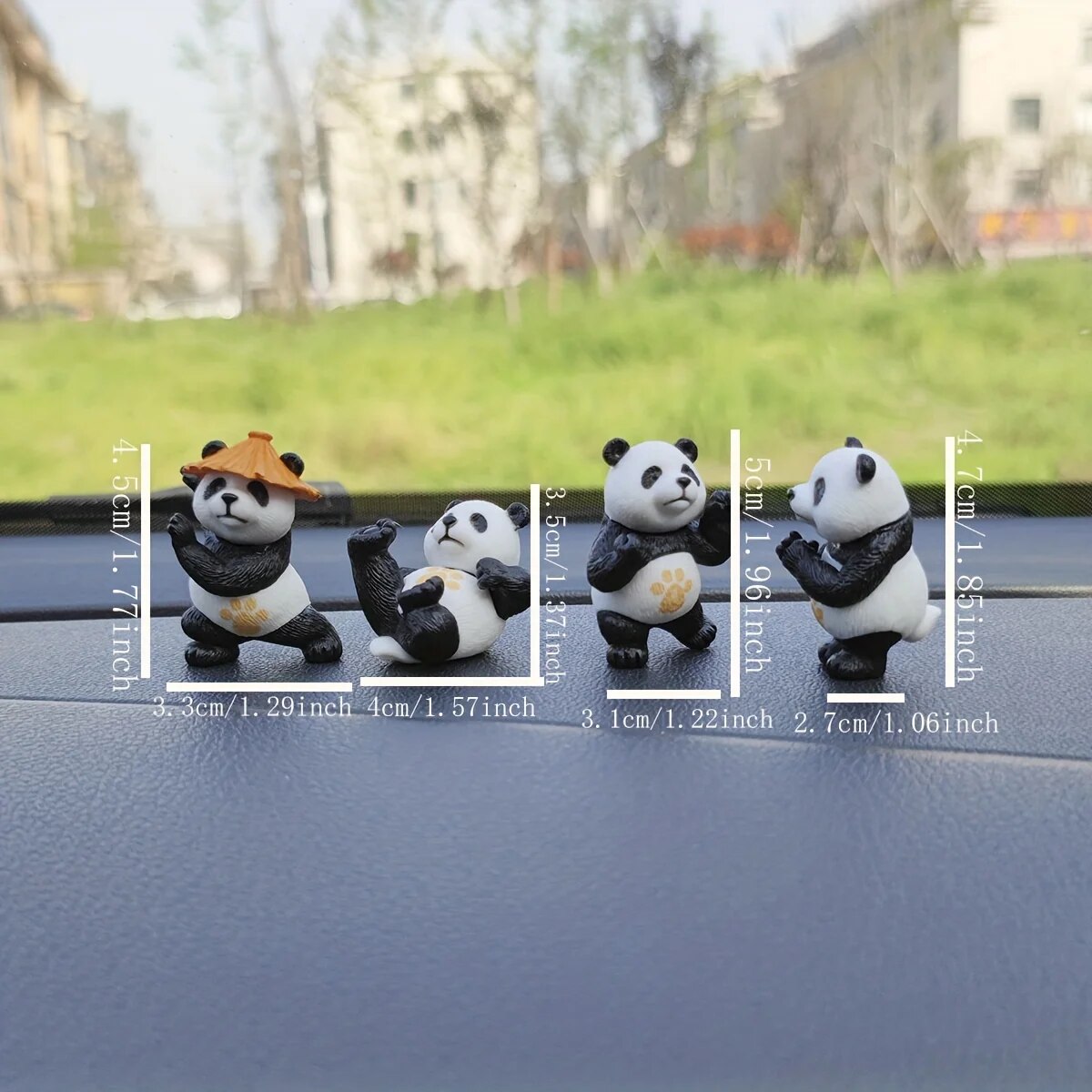 4 teile/satz Panda Design Auto – Interior Design Product Bewertung und Preis