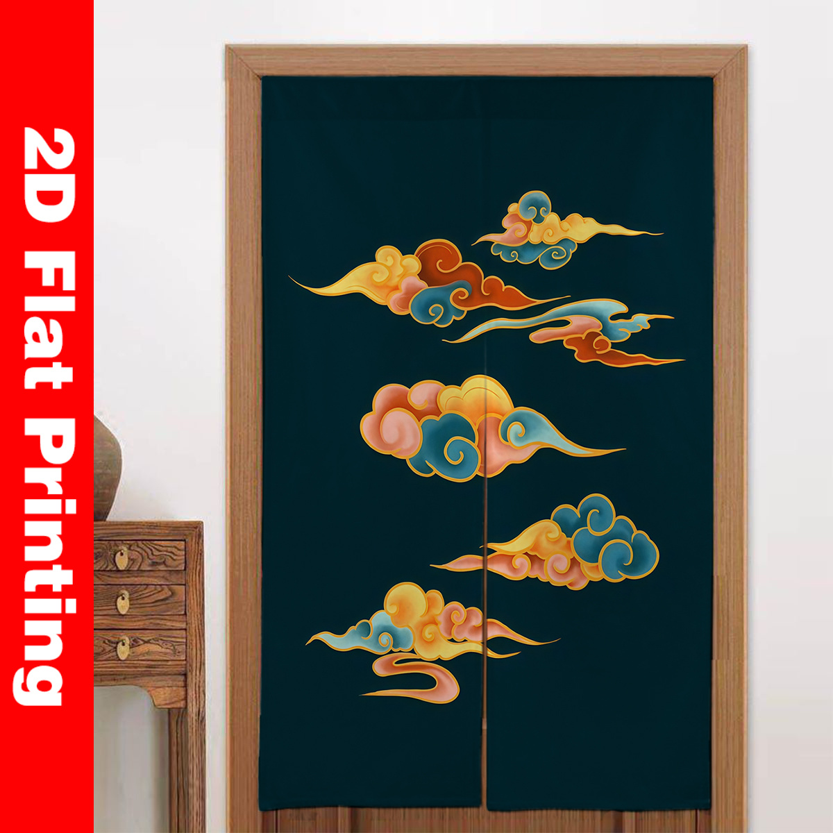 Japanischer Türvorhang, Raumte – Interior Design Zen Bewertung und Preis