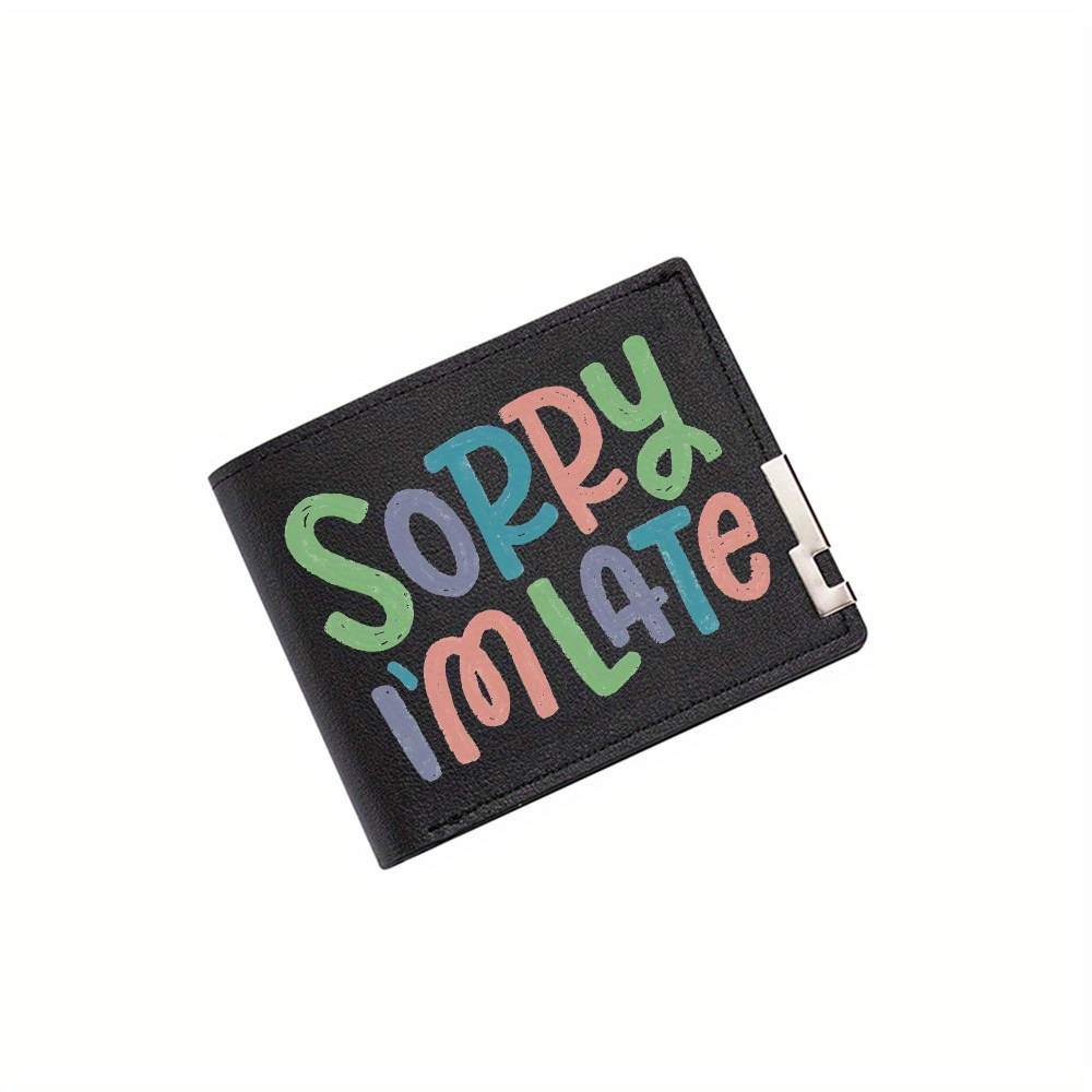 Bunte Sorry Late Text Illustra – Interior Design Illustrated Bewertung und Preis