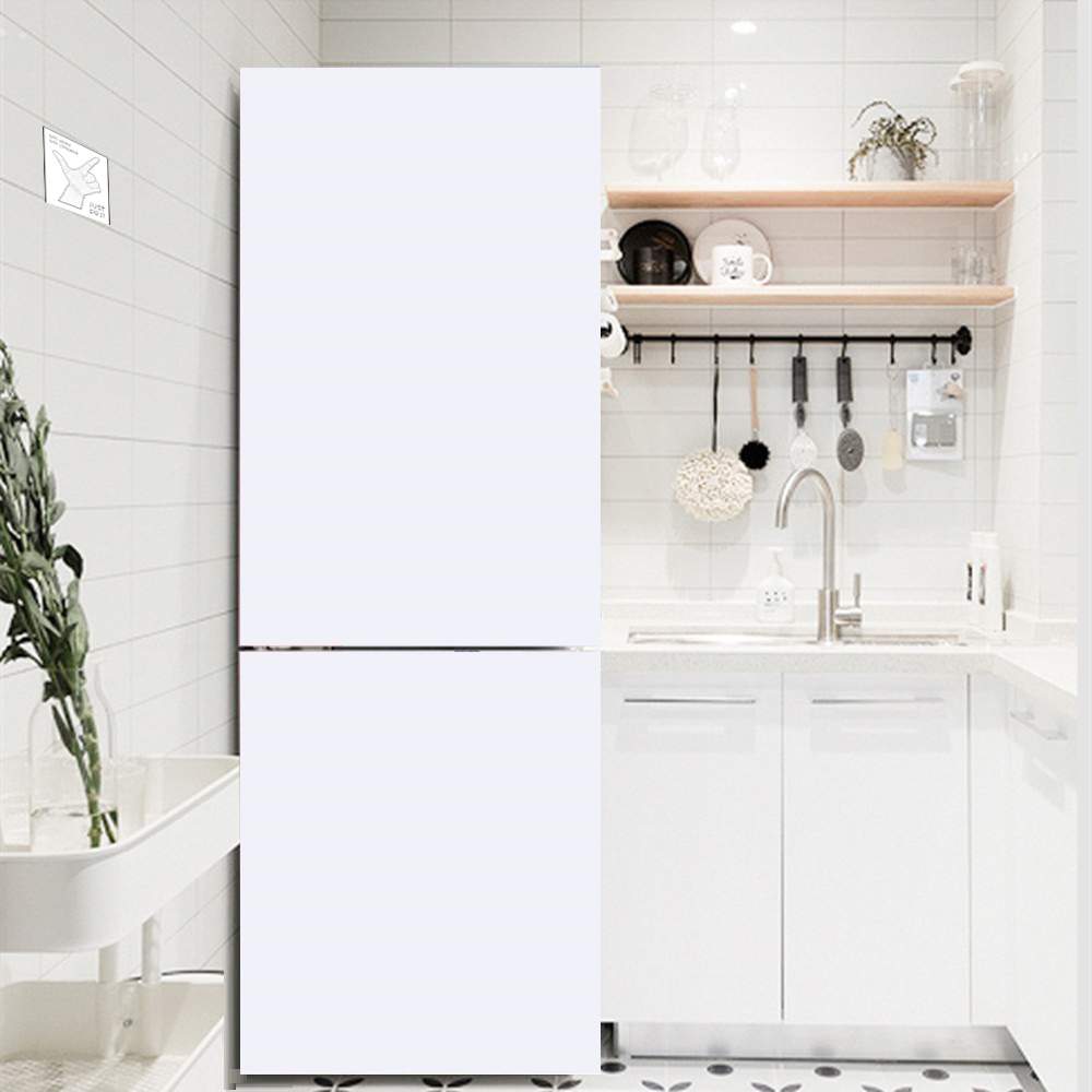 Weiße Blume Kühlschrank Dekora – Interior Design Kitchen Bewertung und Preis